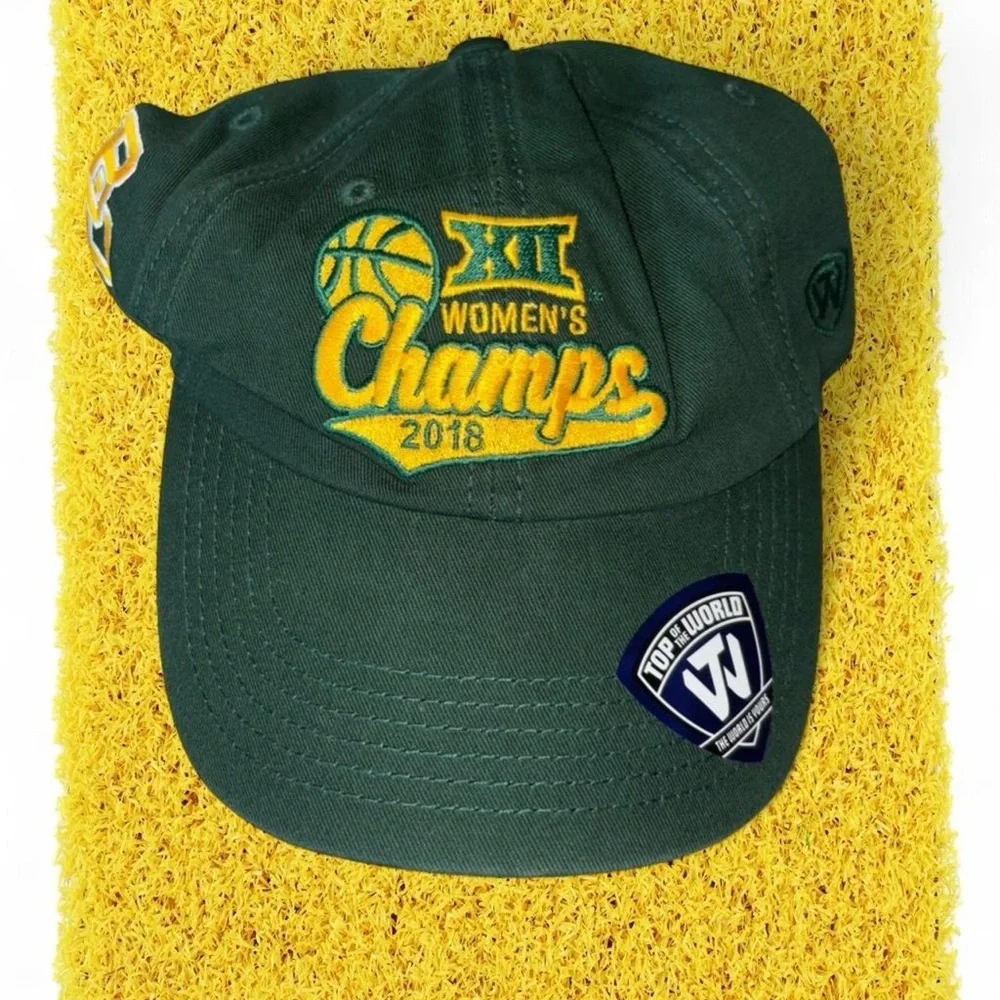 2018 Baylor University green women's basketball champs hat #basketball #ncaa